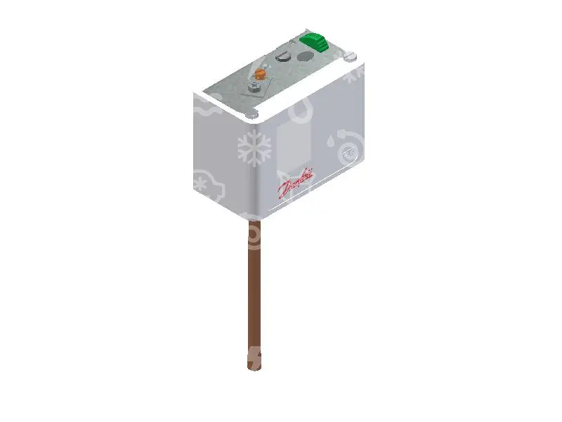 presostat DANFOSS vysokotlaký, KP7B, 8,0- 32,0 , man., diference 4,0  fix., SPDT, pájecí 6 mm